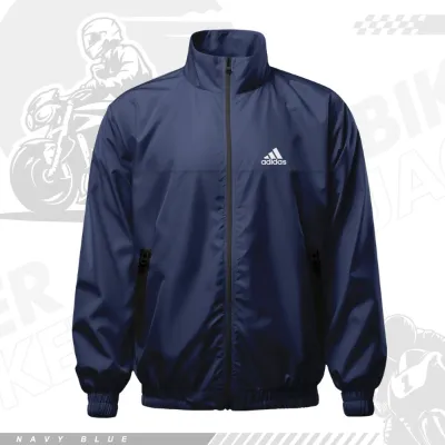 Lightweight Hooded Windbreaker - Navy Blue (নেভি ব্লু)*